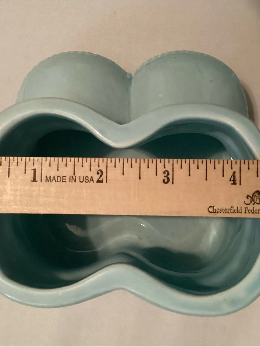 Napco Vintage Blue Booties Ceramic Floral Nursery Gift Planter
